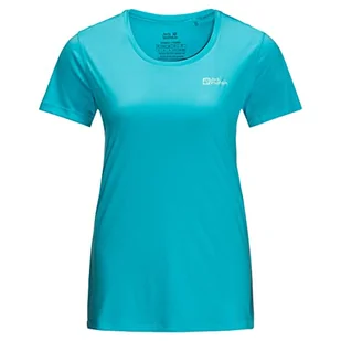 Jack Wolfskin Tech T W T-shirt damski z krótkim rękawem - Koszulki i topy damskie - miniaturka - grafika 1