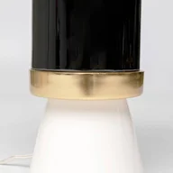 Lampy stojące - KARE Josy lampa stołowa, biały/czarny, stal, wysokość 51 cm - miniaturka - grafika 1