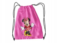 Torby szkolne - WOREK DO SZKOŁY WF/BUTY MYSZKA MINNIE + IMIĘ - miniaturka - grafika 1