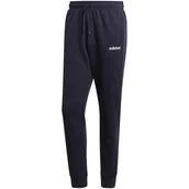 Spodnie męskie - Spodnie męskie adidas Essentials Plain Tapered Pant FL granatowe DU0376-S - miniaturka - grafika 1