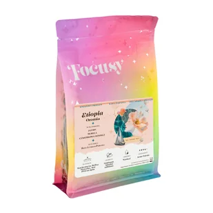 Kawa ziarnista Focusy ETIOPIA OROMIA - kwiatowy przelew 250g - Kawa - miniaturka - grafika 1
