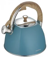 Czajniki na gaz - Nowoczesny turkusowy czajnik ze stali nierdzewnej 3L F8-G12 - miniaturka - grafika 1