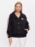 Kurtki damskie - Guess Kurtka przejściowa Beulah V3YL01 KBSK0 Czarny Regular Fit - miniaturka - grafika 1