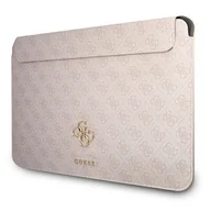 Plecaki - Guess wsuwka GUCS13G4GFPI 13" różowa 4G Big Logo 8_2274774 - miniaturka - grafika 1