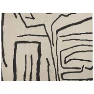 Dywany - Dywan 300 x 400 cm beżowo-czarny KOLPUR - miniaturka - grafika 1