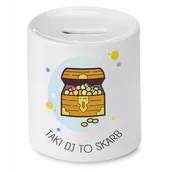 Skarbonki - DLA DJA MUZYKA SKARBONKA TAKI DJ TO SKARB z Nadrukiem ze Zdjęciem + Opakowanie na prezent (wzór 03) - miniaturka - grafika 1