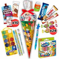 Zestawy upominkowe - Prezent na Rozpoczęcie Roku Szkolnego Zakończenie Róg obfitości słodycze - miniaturka - grafika 1