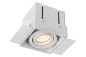 Lampy sufitowe - Lucide Trimless 09925/01/31 oczko lampa wpuszczana downlight 1x50W GU10 biały - miniaturka - grafika 1