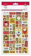 Zabawki kreatywne - Naklejki papierowe Boże Narodzenie 2 plansze - miniaturka - grafika 1