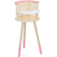 Akcesoria dla lalek - Classic World Lumarko Drewniane Krzesełko Siedzisko Do Karmienia Dla Lalek Pluszaków! CW50548 Lek - miniaturka - grafika 1