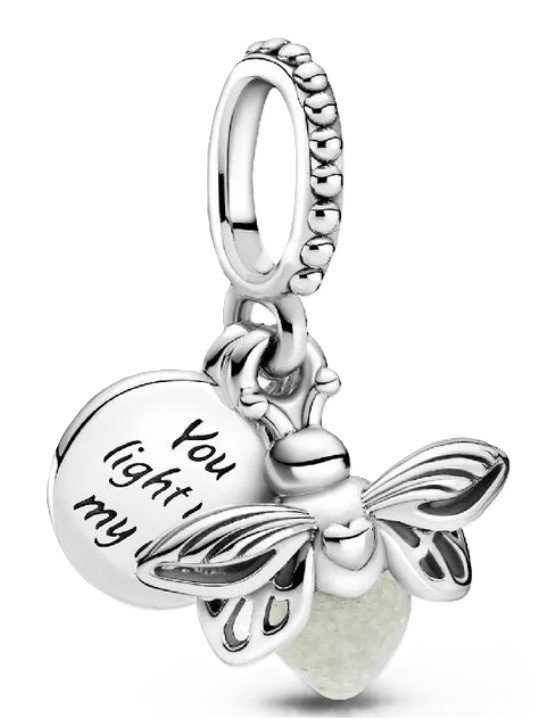 Charms Pandora Zawieszka świecący w ciemności Robaczek świętojański 799352C01