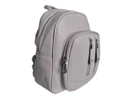 Torebki damskie - Miejski Modny Plecak Damski, Torebka Damska, Beżowy Damski Plecak Na Ramię - miniaturka - grafika 1