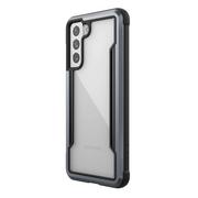 Etui i futerały do telefonów - X-Doria Raptic Shield Etui aluminiowe na Samsung Galaxy S21 (Antimicrobial protection) (Black) 492164 - miniaturka - grafika 1