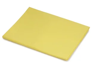 Dadka Prześcieradło bawełniane żółte 140x240 cm - Prześcieradła - miniaturka - grafika 1