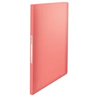 Teczki i skoroszyty - Album Ofertowy Esselte Colour"Breeze, Z 40 Koszulkami, Koralowy - miniaturka - grafika 1