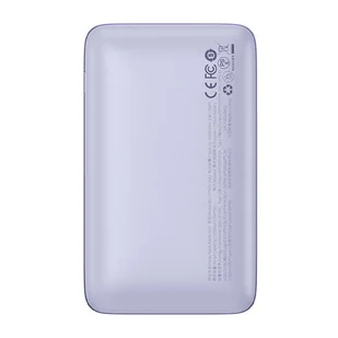 Powerbank Baseus Bipow Pro 20000mAh, 2xUSB, USB-C, 22.5W (fioletowy) - Powerbanki - miniaturka - grafika 3