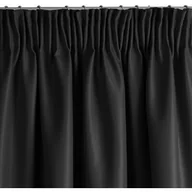 Zasłony - Eurofirany Zasłona Aggie na taśmie 140x270 Czarna ex-zas-aggie-czar-140x270-taśma - miniaturka - grafika 1