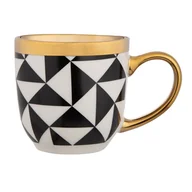 Kubki - Altom, A Gold Dream, kubek szeroki ze złotym uchwytem, 280 ml - miniaturka - grafika 1