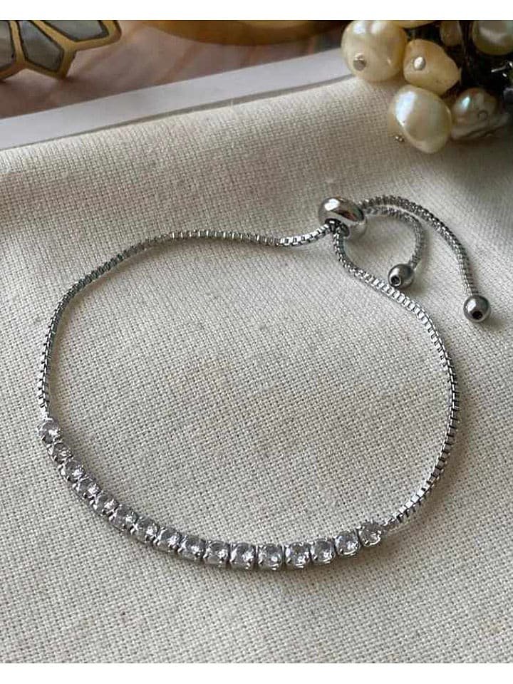 Luseera Pozłacana bransoletka z cyrkoniami