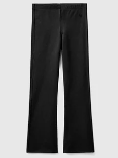 Benetton Legginsy w kolorze czarnym - Legginsy - miniaturka - grafika 1