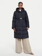 Kurtki damskie - PINKO Kurtka zimowa Collirio 103828 A11M Granatowy Regular Fit - miniaturka - grafika 1
