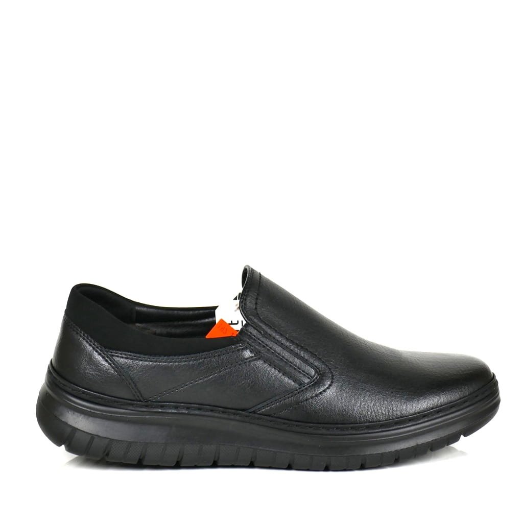 MĘSKIE PÓŁBUTY CASUAL WSUWANE UNISOFT 7155 CZARNE