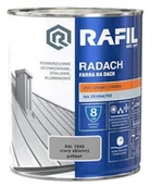 Farby zewnętrzne - Farba na dach Rafil Radach szary okienny RAL7040 5l - miniaturka - grafika 1