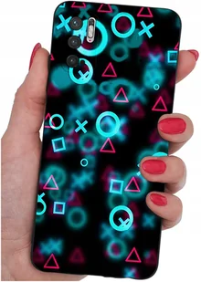 ETUI do Xiaomi Redmi Note 10 5G WZORY SILIKONOWE MATT CASE + SZKŁO 9H - Etui i futerały do telefonów - miniaturka - grafika 1