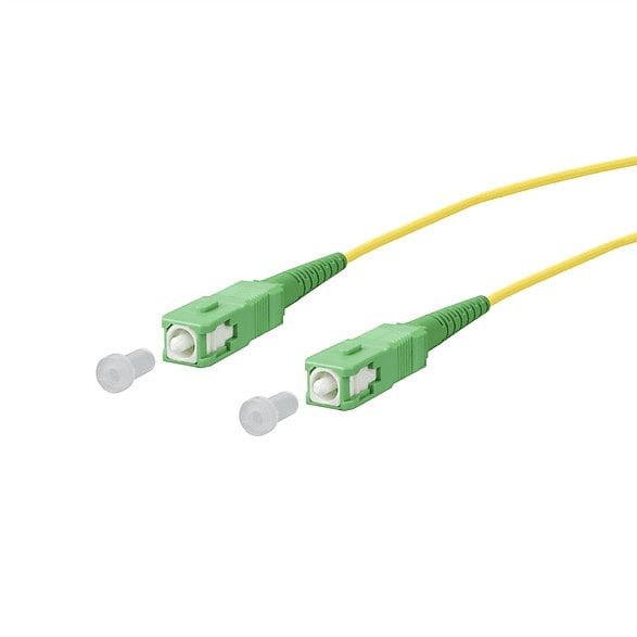 Kabel krosowy METZ CONNECT OpDAT, SC-S APC/SC-S APC OS2, 1 m 21.06.1396