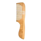 Pozostałe akcesoria fryzjerskie - Ronney Ronney Drewniany grzebień Wooden Comb Model RA 00122, rozmiar 184 x 46 mm - miniaturka - grafika 1