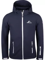 Kurtki i kamizelki sportowe męskie - Westfjord Kurtka softshellowa "Edfjall" w kolorze granatowym - miniaturka - grafika 1