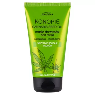 Joanna Joanna Konopie Maska nawilżająca do włosów z olejkiem z konopii 150g - Maski do włosów - miniaturka - grafika 1