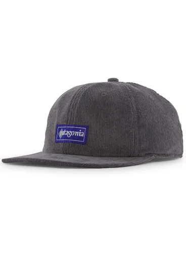 Czapka z daszkiem Patagonia Corduroy Cap - hut tripper label / forge grey
