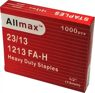 TAURUS Zszywki 23/13 cynkowe (1000) TU1099 - Zszywki - miniaturka - grafika 1