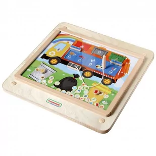 Masterkidz Masterkidz MASTERKIDZ Tablica Edukacyjna Segregacja Odpadów 6955920016423 - Zabawki interaktywne dla dzieci - miniaturka - grafika 1
