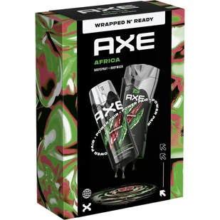 Axe Zestaw Africa: Body spray 150 ml + Żel pod prysznic 250 ml - Zestawy kosmetyków męskich - miniaturka - grafika 1