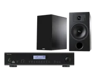 Zestawy stereo - Rotel A12 MkII (czarny) + Tesi 3 (czarny) - miniaturka - grafika 1