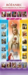 Baner na Różaniec "Różaniec ratunkiem dla świata " 75x200cm - Ikony i obrazy sakralne Baner na Różaniec "Różaniec ratunkiem dla świata " 75x200cm - Ikony i obrazy sakralne - miniaturka - grafika 1