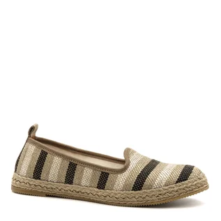 Espadryle damskie - Espadryle w paski 98P - Neścior - grafika 1