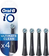 Końcówki do szczoteczek elektrycznych - Oral-B iO Ultimate Clean Black 4szt - miniaturka - grafika 1
