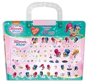 Powieści i opowiadania - Media Service Zawada Shimmer &amp; Shine Teczka z naklejkami praca zbiorowa - miniaturka - grafika 1