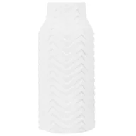 Dekoracje domu - Beliani Wazon dekoracyjny biały XANTHOS - miniaturka - grafika 1