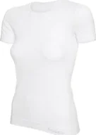Koszulki i topy damskie - Brubeck SS00970A Koszulka damska z krótkim rękawem COMFORT COTTON biały L - miniaturka - grafika 1