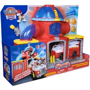 Pojazd SPIN MASTER Psi Patrol Remiza Strażacka 6073760 - Samochody i pojazdy dla dzieci - miniaturka - grafika 1