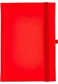 Pedagogika i dydaktyka - Notes A5 kratka Vivella z gumką czerwony - miniaturka - grafika 1
