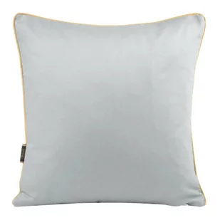 Euro Firany Poszewka 45 x 45 Eurofirany Premium Stal + Złoty 1217042 - Poszewki na poduszki - miniaturka - grafika 1