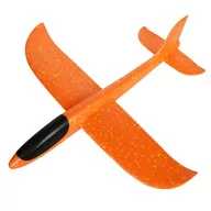 Samoloty i helikoptery - Szybowiec samolot styropianowy 34x33cm pomarańczowy - miniaturka - grafika 1