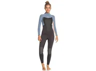 Pianki do pływania - Pianka Roxy 3/2mm Prologue Back Zip Flatlock Cloud Black/Powdered Grey/Sun Glow 2021-14 (173-178 cm) - miniaturka - grafika 1