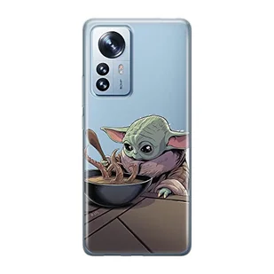 ERT GROUP etui na telefon Xiaomi 12 PRO, case oryginalny i oficjalnie licencjonowany przez Star Wars, wzór Baby Yoda 027, optymalnie dopasowane, plecki z TPU częściowo przeźroczyste - Etui i futerały do telefonów - miniaturka - grafika 1