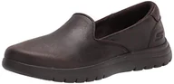 Kapcie damskie - Skechers Damskie kapcie Go Flex Lavish, Czekolada, 36.5 EU - miniaturka - grafika 1